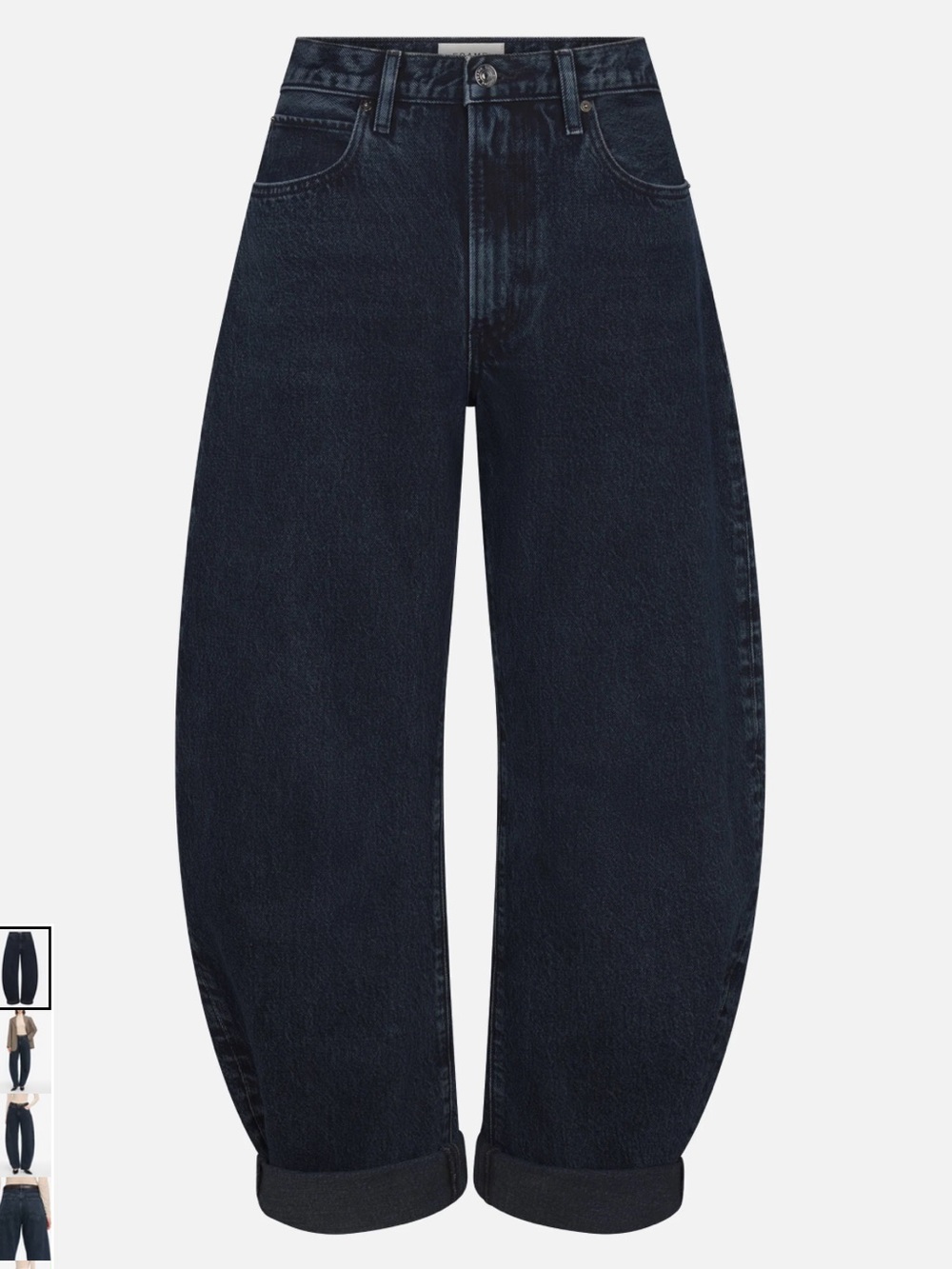 FRAME Bubble Jean in Dorado